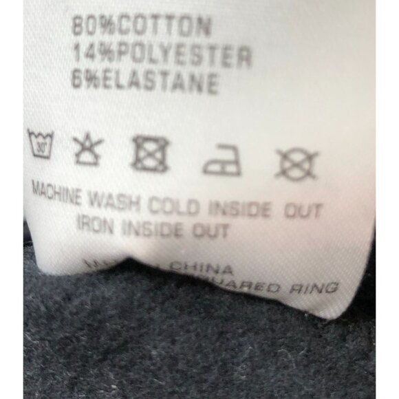 Boxraw Loma Black Jacket Hoodie Orange Stripe Mens Large - Picture 16 of 16